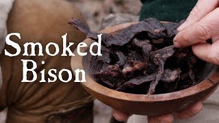 Smoked Bison  Historical Meat Preservation  The American Frontier [upl. by Mohamed]