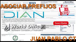 📢 Facturación Electrónica Paso 3 Asociar rangos de facturacion DIAN 🎊 📩 ‼️ [upl. by Barnet]