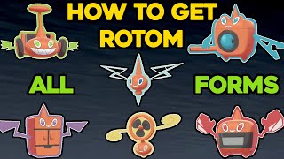 HOW TO GET ALL ROTOM FORMS IN POKEMON SWORD AND SHIELD HOW TO GET THE ROTOM CATALOG [upl. by Gaby]