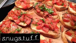 Italienische Bruschetta  Rezept für Vorspeise  Episode 0019 [upl. by Eeroc]