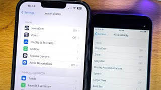 ANY iPhone How To Access Accessibility Settings [upl. by Aridaj]