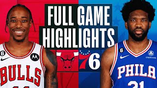 BULLS at 76ERS  FULL GAME HIGHLIGHTS  March 20 2023 [upl. by Laurena]