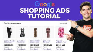 Google Shopping Ads Tutorial 2021 Step By Step For Beginners [upl. by Atnicaj782]