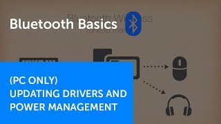 How to Update your Bluetooth Radio Driver and Power Management Settings  Bluetooth Basics Part 2 [upl. by Yolande]