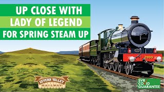 REVEALED Severn Valley Railway Spring Steam Up 2021 VIP GUEST LOCOMOTIVE [upl. by Yllet704]