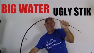 Big Water 7 Foot Medium Heavy UGLY STIK Review [upl. by Wilburt14]