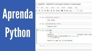 Seu primeiro código Python curso para iniciantes  Aula 3 [upl. by Akenet]