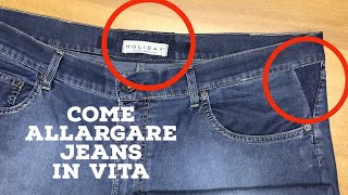 Come allargare jeans in vita [upl. by Mitch]