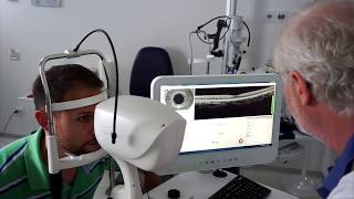 OCT alta diagnostica oculistica a MediClinic [upl. by Marten]