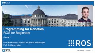 Programming for Robotics ROS Course 1 [upl. by Rider]