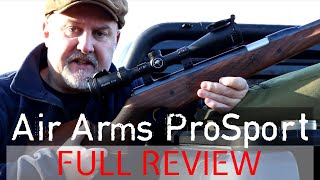 Air Arms ProSport  Review and Practice Shooting [upl. by Bradleigh]