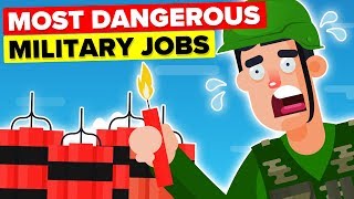 Most Dangerous Military  Army Jobs [upl. by Annawik733]