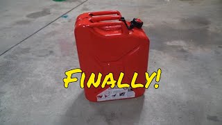 Midwest Can Company Jerry Can Review from Harbor Freight [upl. by Slotnick]