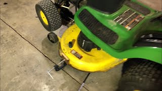 Trick to Remove Lawn Mower Blades THE EASY WAY [upl. by Cheung]