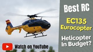 Yuxiang F06 EC135 Eurocopter Scale RC Helicopter Flight Review in Thailand [upl. by Aicnilav358]