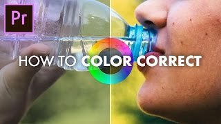 How to Color Correct in Adobe Premiere Pro CC Basic Correction  Lumetri Scopes Tutorial [upl. by Akciret445]