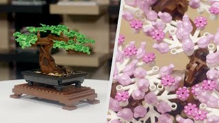 LEGO Bonsai Tree  LEGO Botanical Collection Designer Video  10281 [upl. by Adnihc565]