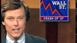 The 1987 stock market crash Original news report [upl. by Limaa]