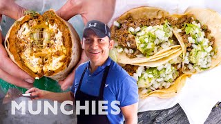 Street Tacos of Texas  Street Food Icons [upl. by Doowyah338]