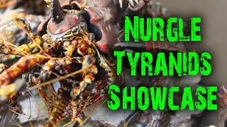 Nurgle Tyranids Showcase  Wing Smooth Painting [upl. by Boulanger960]