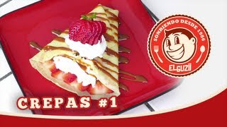 CREPAS 1 Receta Fácil  El Guzii [upl. by Edelson]