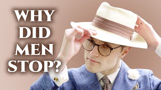 Why Did Men Stop Wearing Hats [upl. by Elroy]