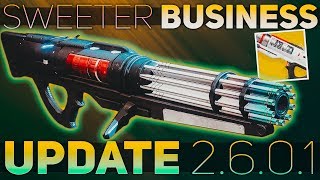 Sweet Business got a BUFF Sandbox Update 2601  Destiny 2 Shadowkeep [upl. by Hewart865]