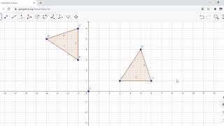 ROTACIÓN EN GEOGEBRA [upl. by Kelci]