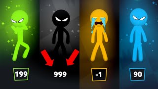 Secret 🫨 PRO Stickman MINIGAMES  Stickman Party [upl. by Arriaet414]