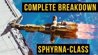 Star Wars Ships Sphyrnaclass Corvette Complete Breakdown amp History [upl. by Meurer]