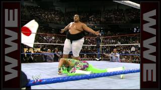 WWE Hall of Fame Yokozuna wins the 1993 Royal Rumble Match [upl. by Anaihs]