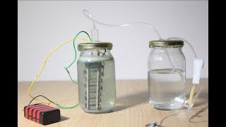 How to make a mini Hydrogen Generator  Full Tutorial  Science Experiment [upl. by Llezniuq]