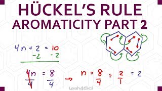 Huckel’s Rule for Aromaticity  Timesaving Shortcut [upl. by Enogitna]