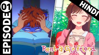 Rent A Girlfriend Episode 1 Explained in Hindi [upl. by Trutko]