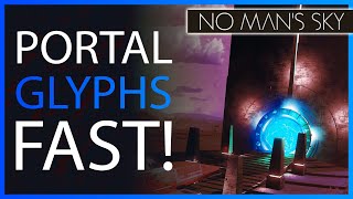 How to Get Your Glyphs FAST UPDATED GUIDE IN DESC Ultimate No Mans Sky Beginners Guide [upl. by Eatnoid]