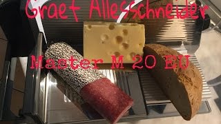 Graef Allesschneider Master M20 EU im Test [upl. by Nawed]