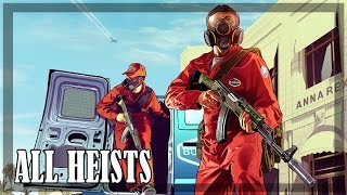 GTA 5  All Heists all methods GOLD [upl. by Alasteir]