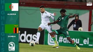 Algeria 50 Zambia  HIGHLIGHTS amp GOAL  111419 [upl. by Yssac230]