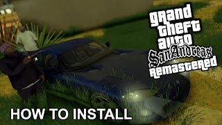 How to install GTA San Andreas Remastered PC  HD Textures and HD Graphics [upl. by Clinton577]