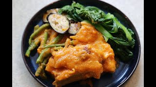 Pork Kare Kare using Mama Sita Mix II Easy KareKare Recipe [upl. by Mureil]