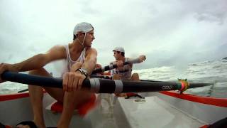 GOPRO Hero Noosa Heads U23s Surf Boat Rowers [upl. by Newman]