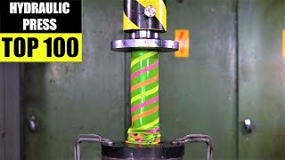 Top 100 Best Hydraulic Press Moments VOL 2  Satisfying Crushing Compilation [upl. by Aivan]