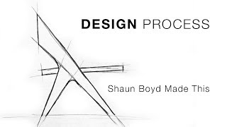 My Furniture Design Process  Shaun Boyd Made This [upl. by Nalda]