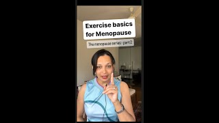 Exercise basics for Menopause [upl. by Aneis606]