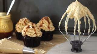 Salted Caramel Buttercream Recipe [upl. by Adiasteb]