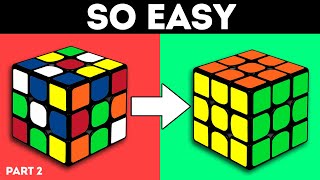 How to solve a Rubik’s cube  The Easiest tutorial  Part 2 [upl. by Jochebed]