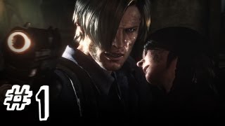 Resident Evil 6 Gameplay Walkthrough Part 1  Leon  Helena Campaign Chapter 1 RE6 [upl. by Daigle]