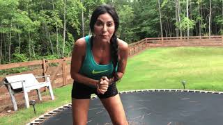 Outdoor trampoline workout FitnessFriday [upl. by Kinsley]