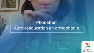 Phonation  Autorééducation en orthophonie [upl. by Engis]