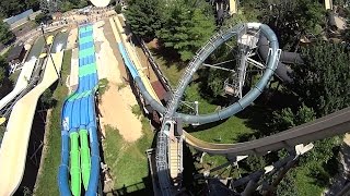 Scorpions Tail Water Slide at Noahs Ark Waterpark [upl. by Tzong485]